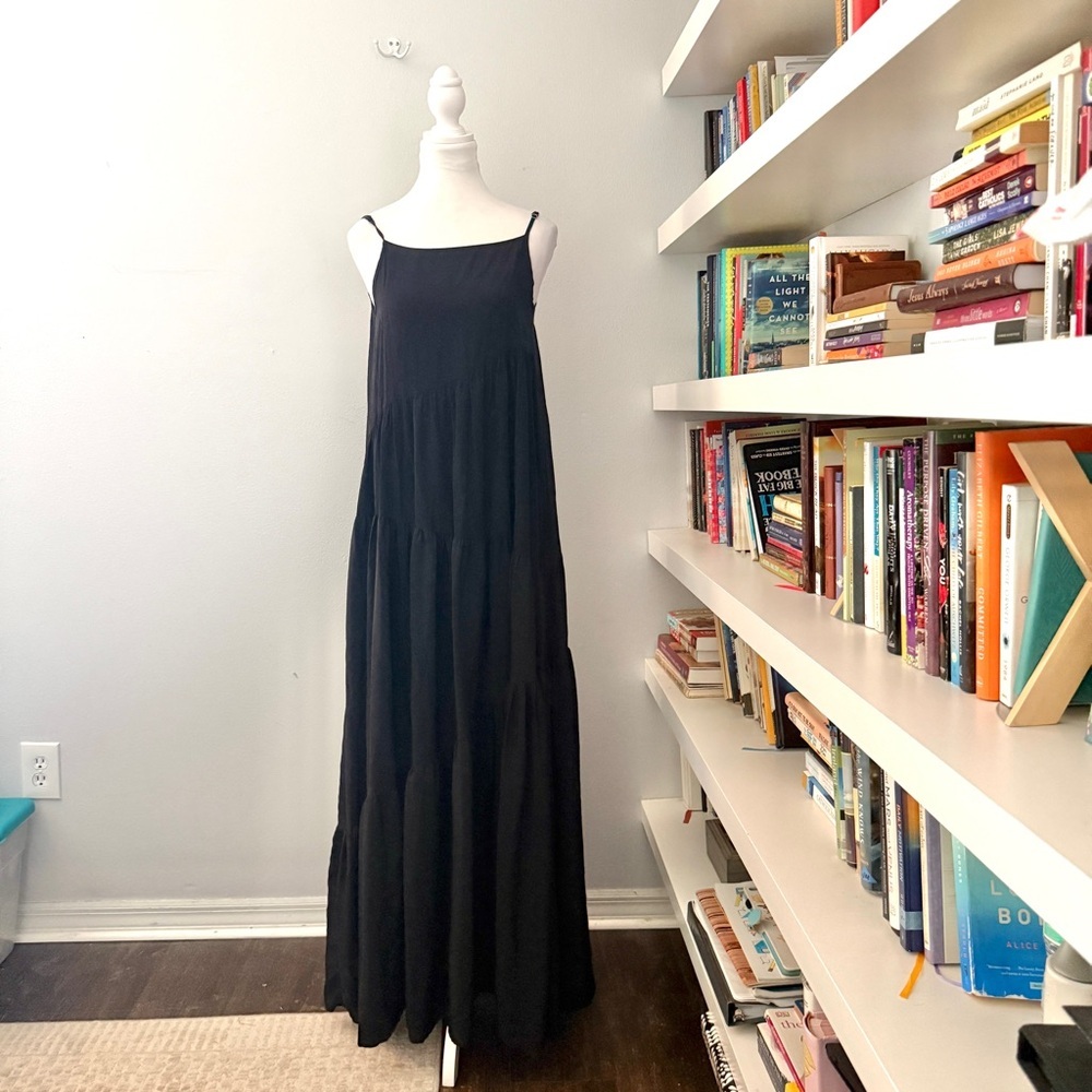 MUCHE ET MUCHETTE Jenna Maxi Backless Dress in Black One Size - Picture 4 of 14